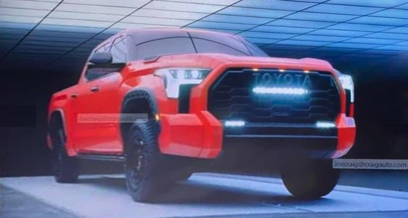 Toyota Offers First Official Look at NextGeneration Tundra Pickup