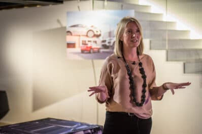 Jaguar designer Siobhan Hughes talks