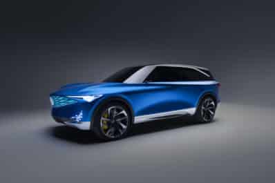 Acura Precision EV Concept studio front REL