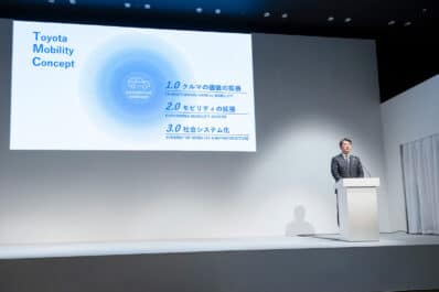 CEO Koji Sato talks new EVs May 2023 REL